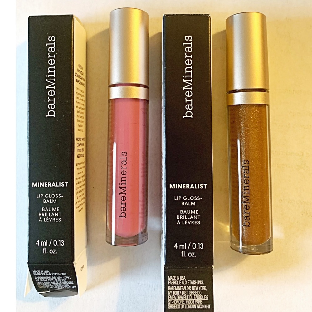 BareMinerals Lip Gloss MINERALIST Lip Gloss-Balm Colors VISION & ADVENTURE
